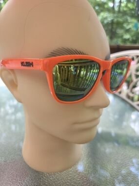 Kush Kids Orange Mirrored Sunglasses